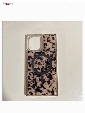 Tortoiseshell Phone Case with MagSafe Compatibility - Flaunt iPhone 15ProMax